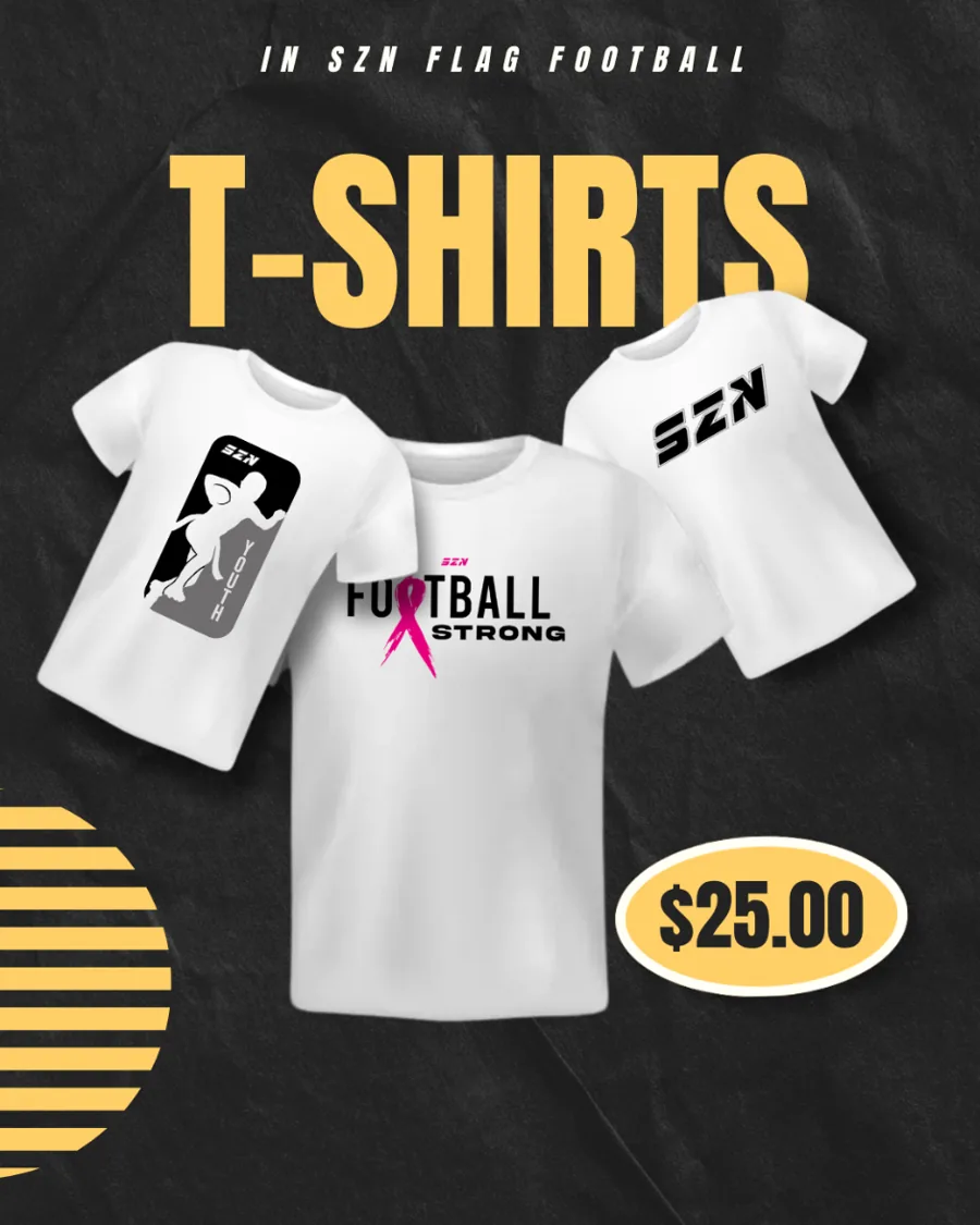 IN SZN T-shirt product graphic with available designs